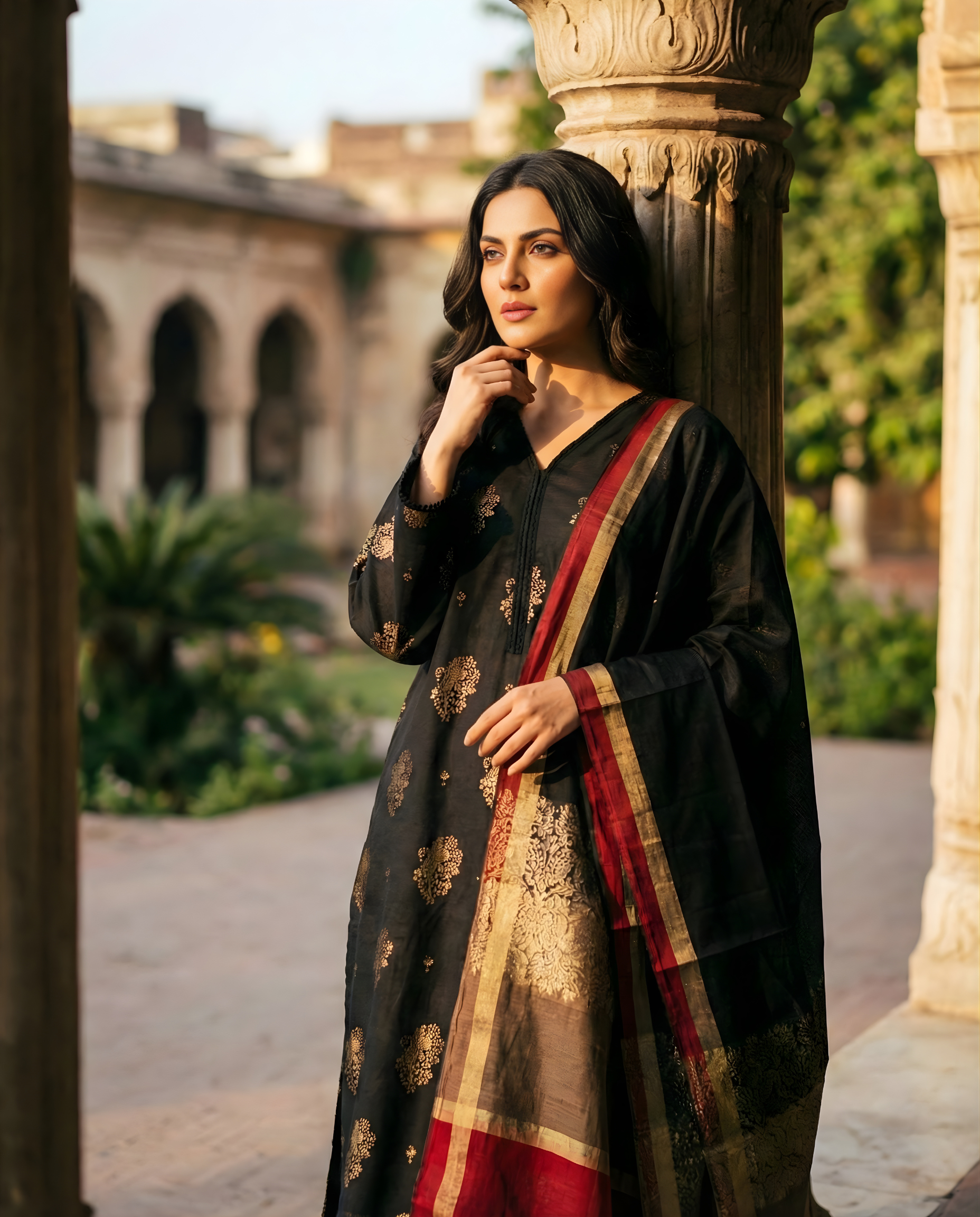 PEARL PERIUME LAWN STITCHED