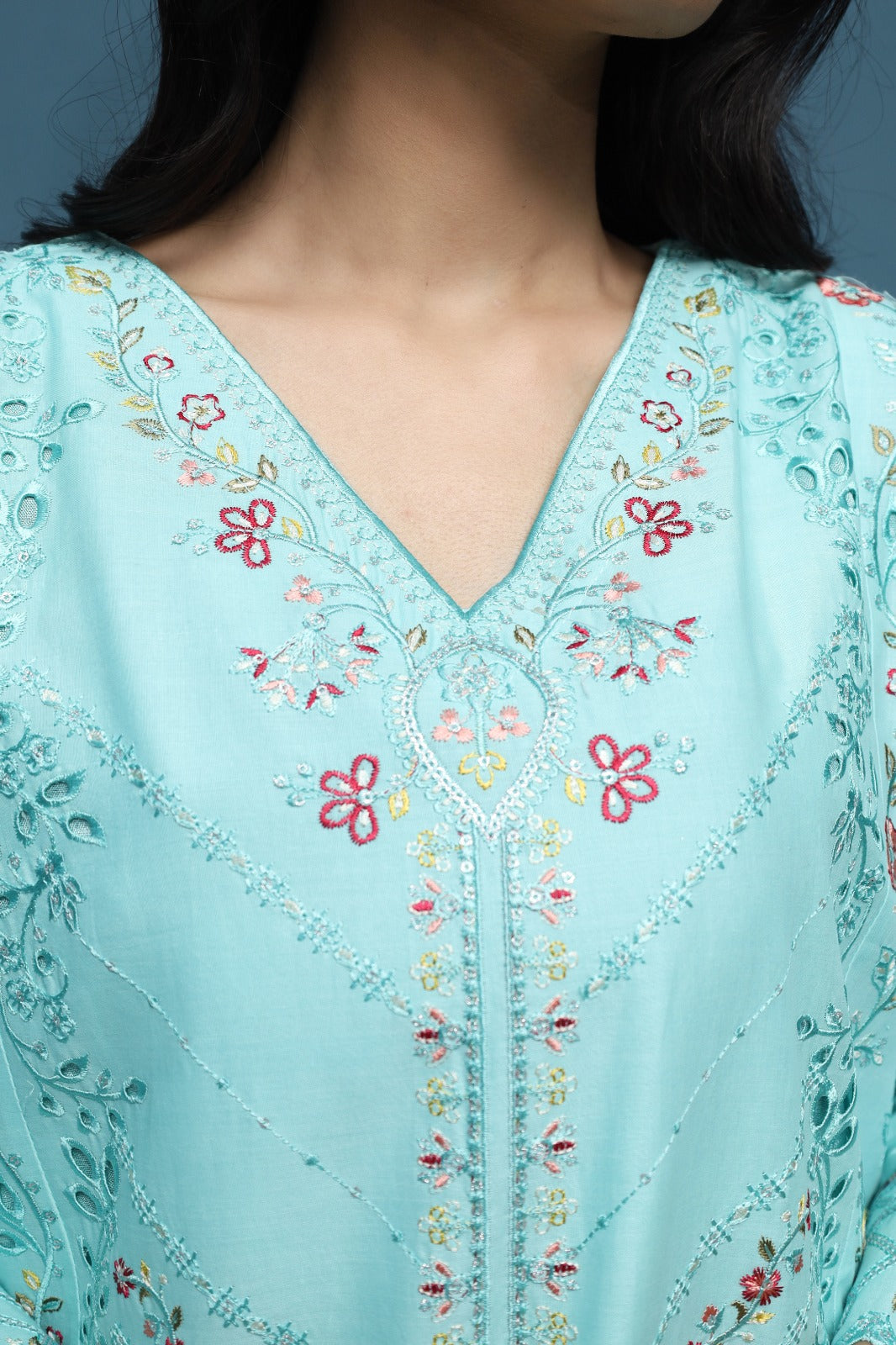 FANCY EID LAWN STITCHED