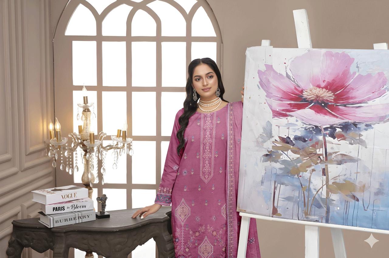 FANCY EMBROIDERY LAWN