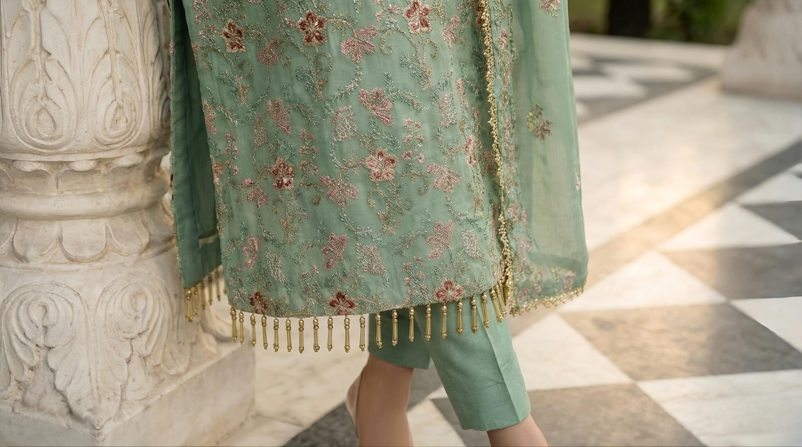 3PC Rashmi Party Wear Stitched Suit
