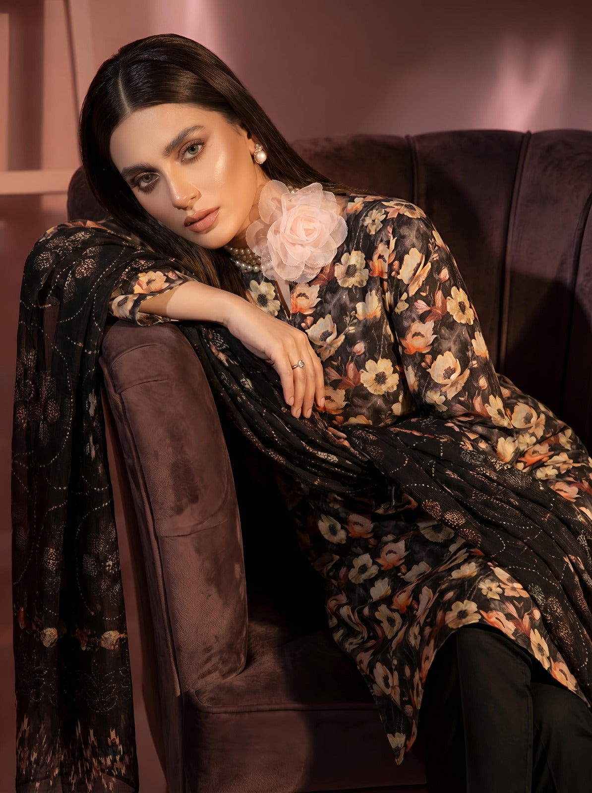 3PC Crystal Lawn