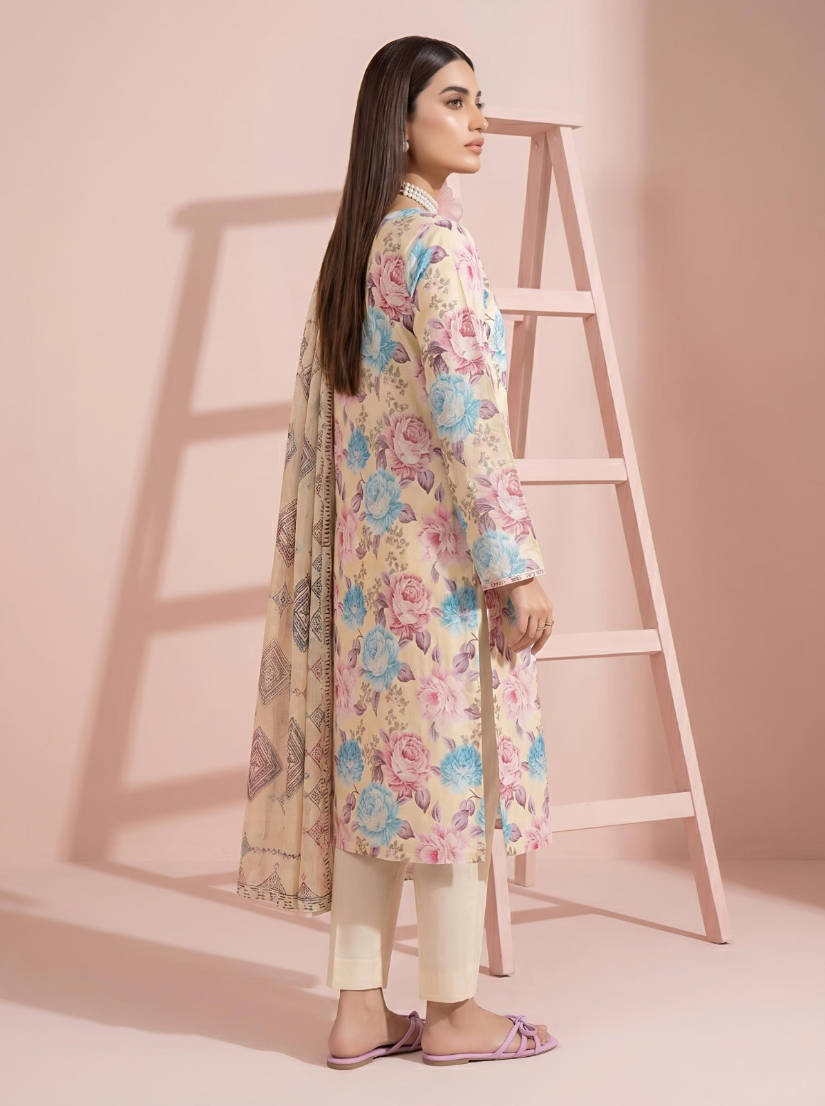 3PC Crystal Lawn