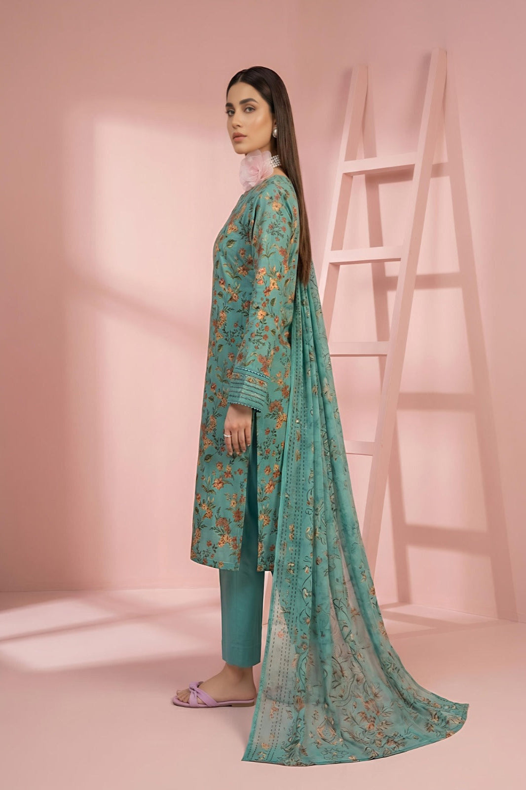 3PC Crystal Lawn
