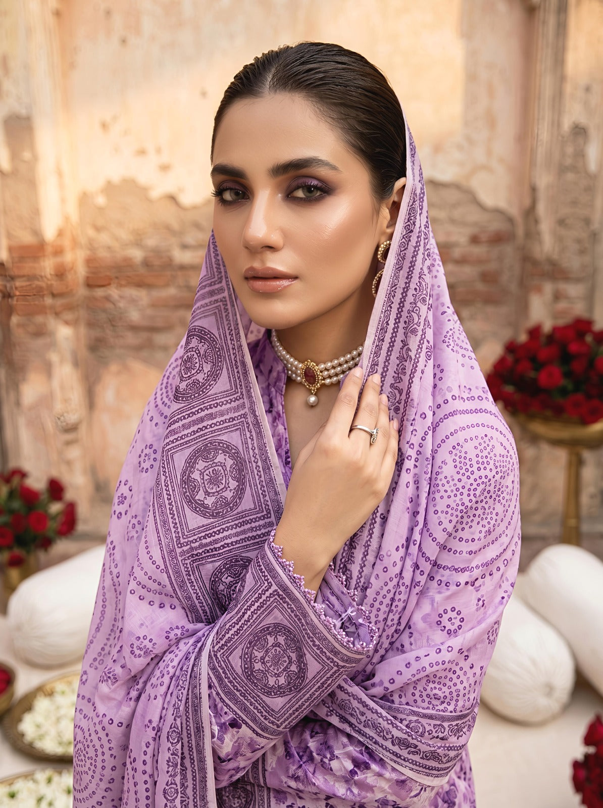 3PC Crystal Lawn