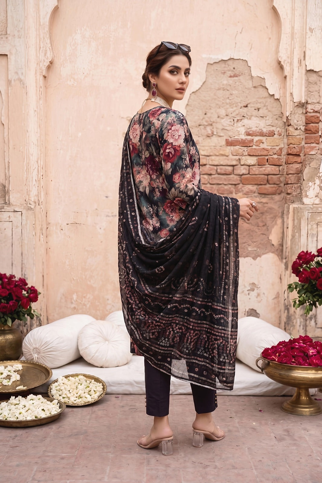 3PC Crystal Lawn