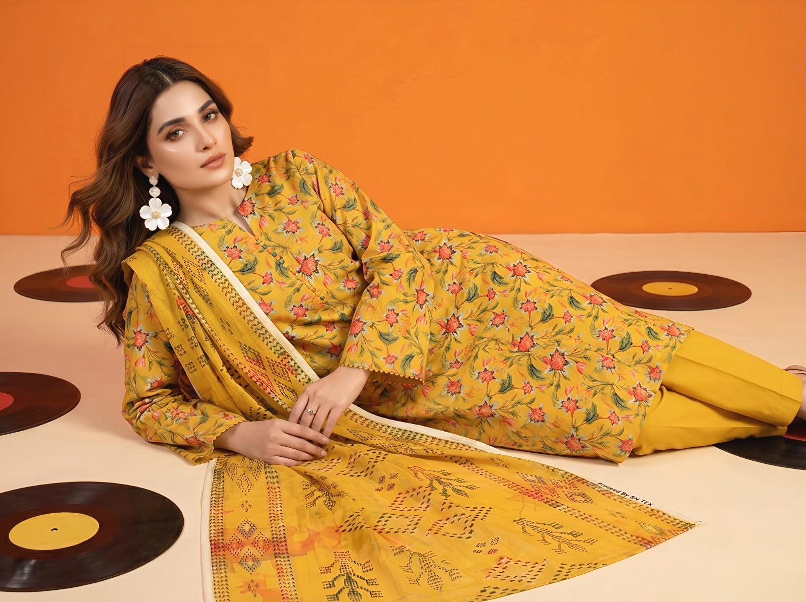 3PC Crystal Lawn
