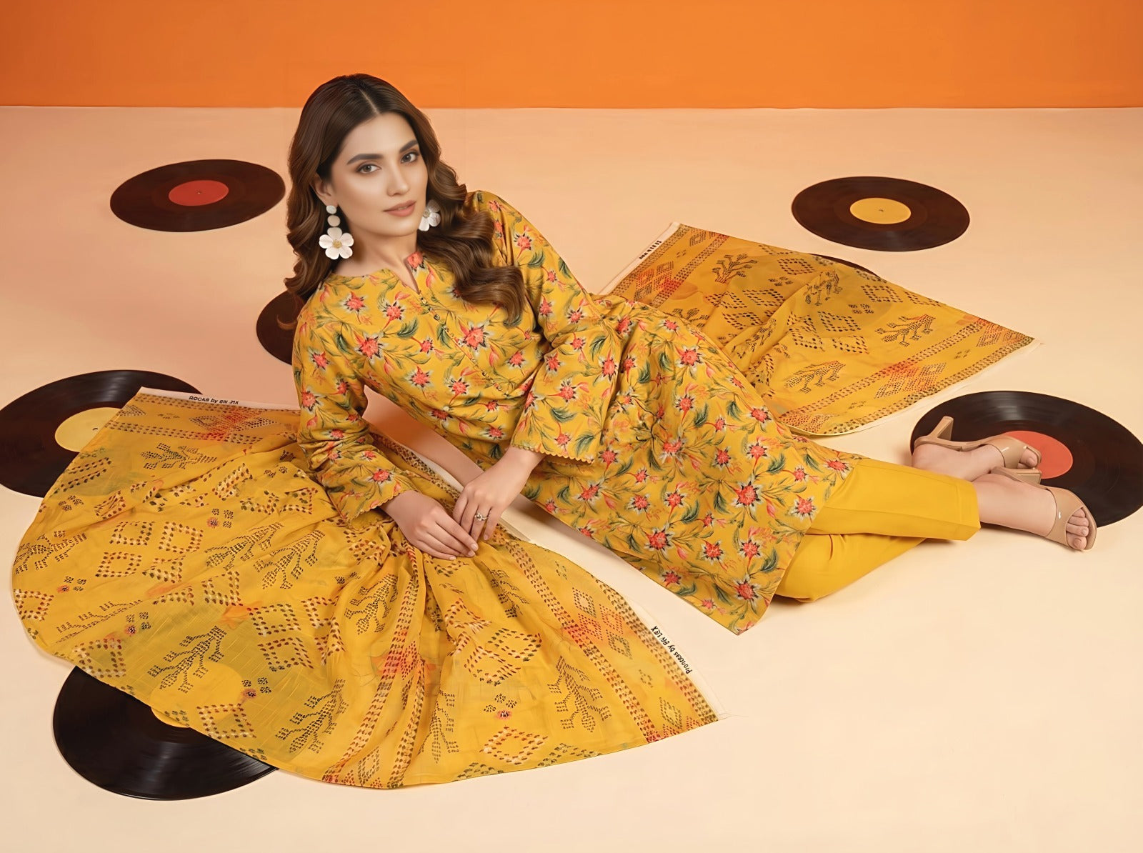 3PC Crystal Lawn