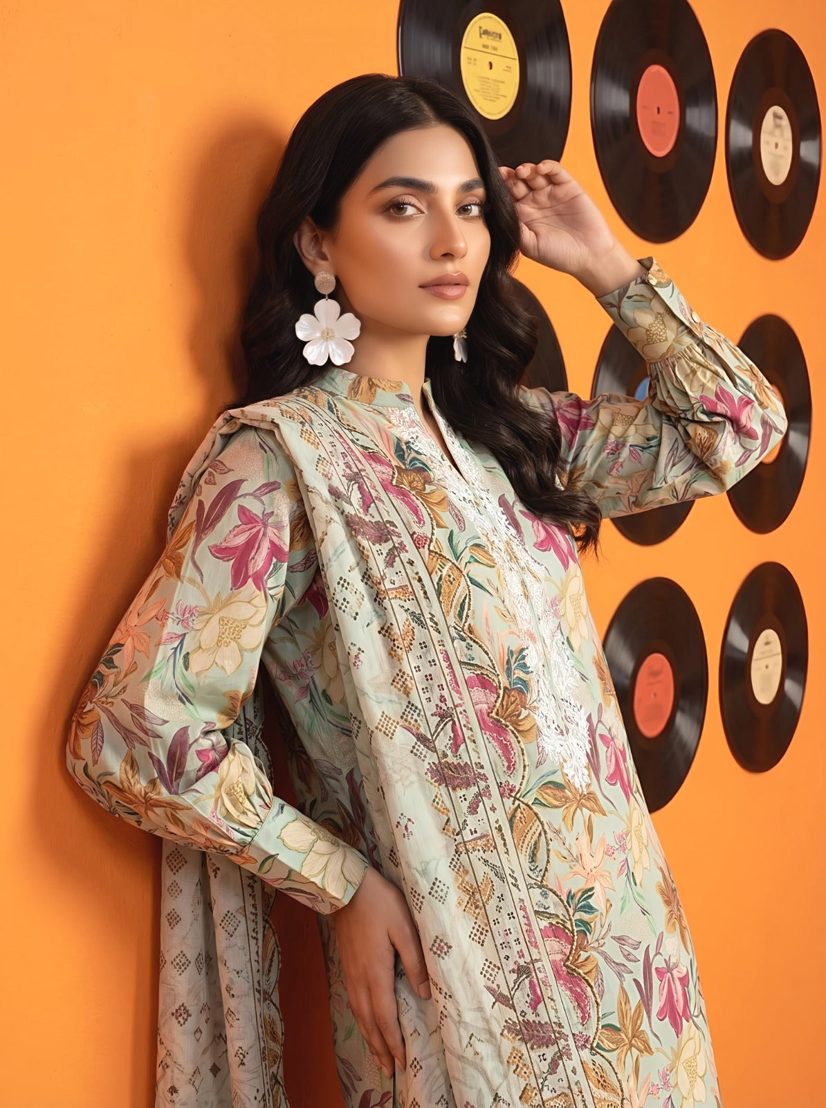 3PC Crystal Lawn
