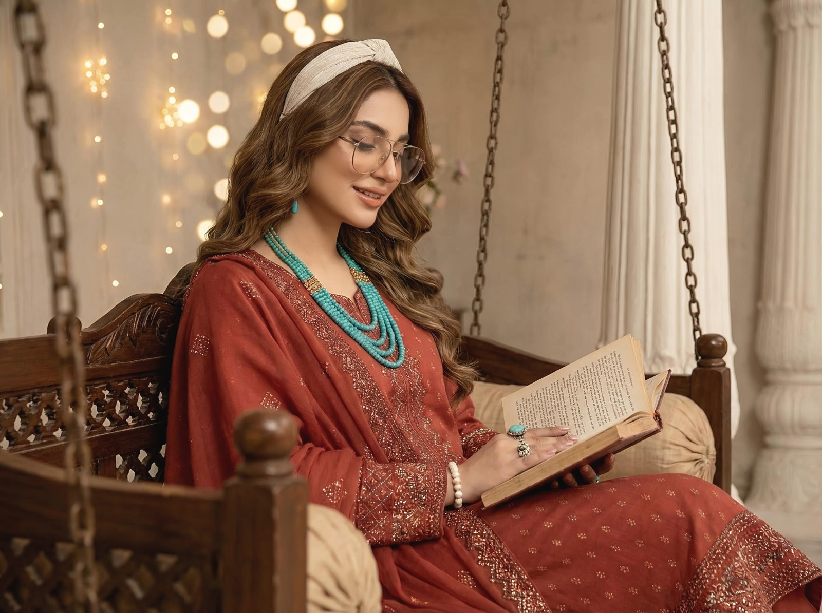3PC Luxury Barosha EMB Lawn With Bamber EMB Dupatta