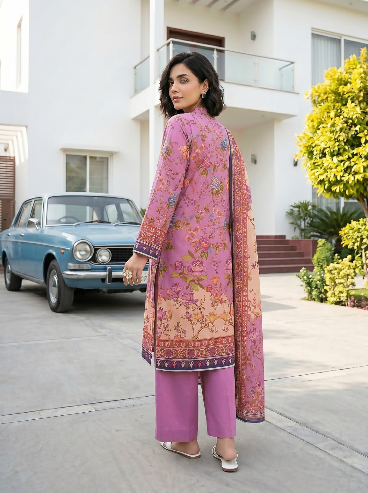 3PC Crystal Printed Lawn