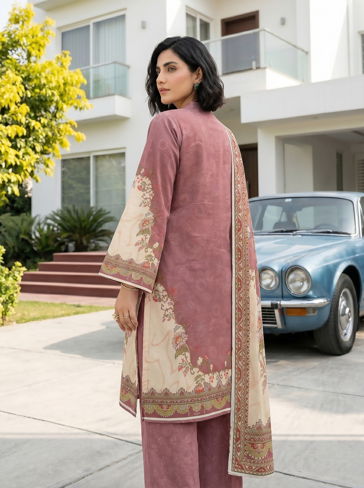 3PC Crystal Printed Lawn