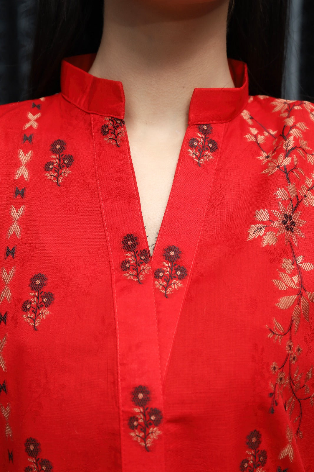 SAYA BROSHA LAWN STITCHED