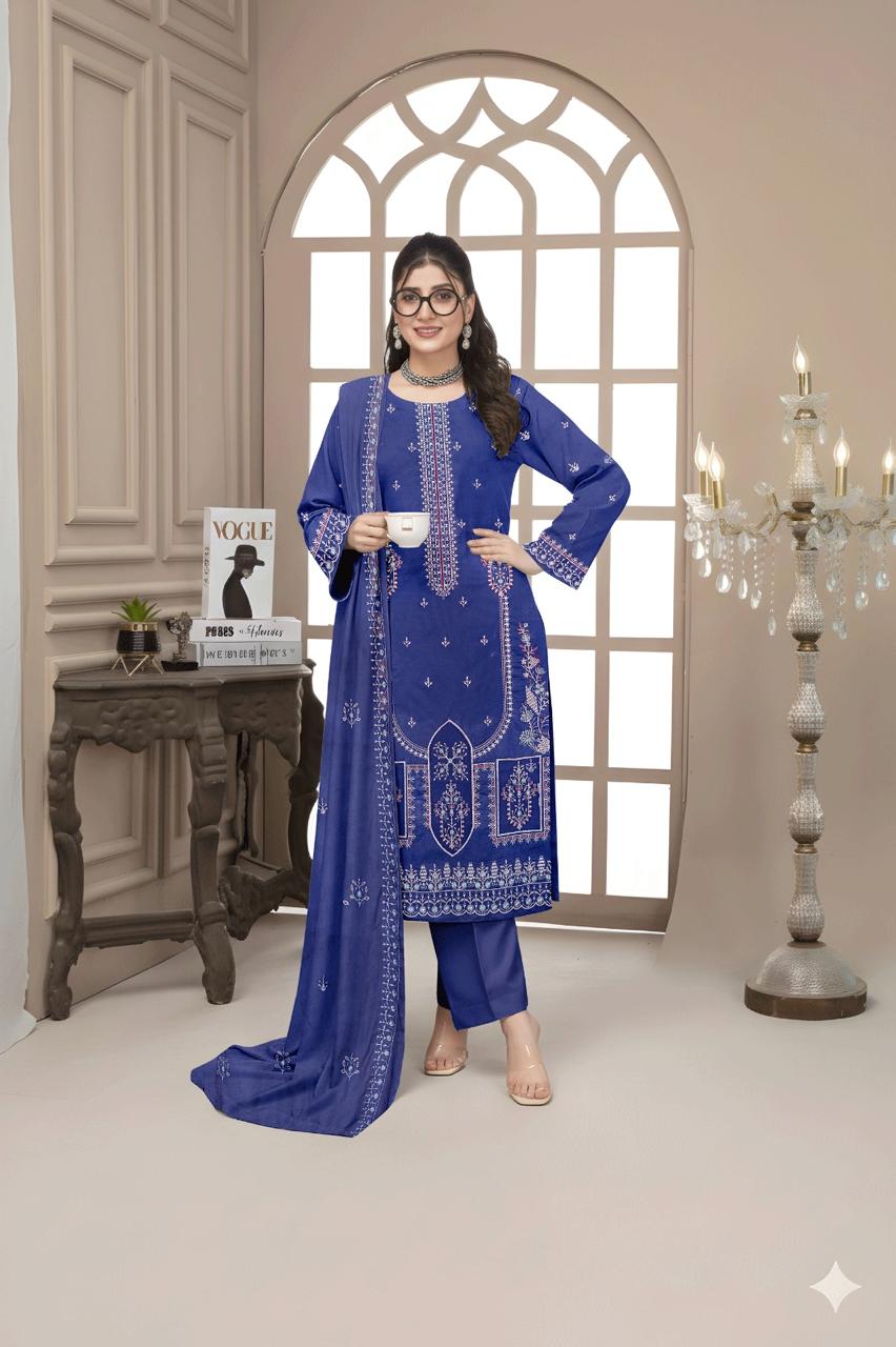 FANCY EMBROIDERY LAWN